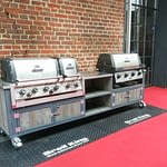Outdoor-Küchen Modell Iron mit Broil King Grill für Gastronomie